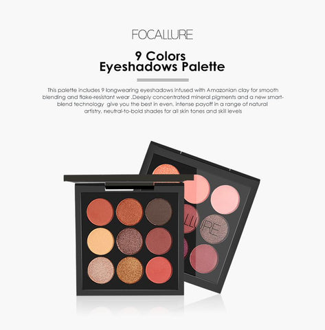 Image of 9 Colors Makeup Eyeshadow Palette