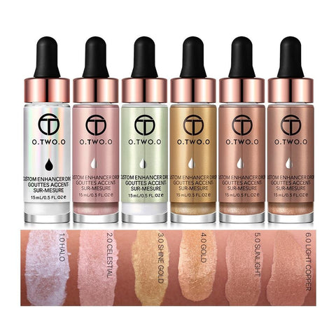 Image of 2pcs Highlighter+Makeup Oil Set