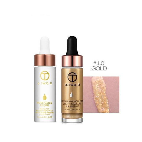 Image of 2pcs Highlighter+Makeup Oil Set