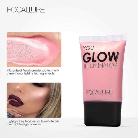 Image of 4 Colors Iluminator Glow Face Highlighter Cream