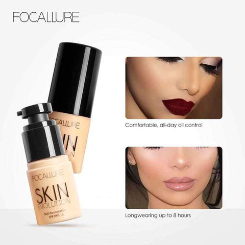 Image of 8 Colors Skin Evolution Face Liquid Foundation