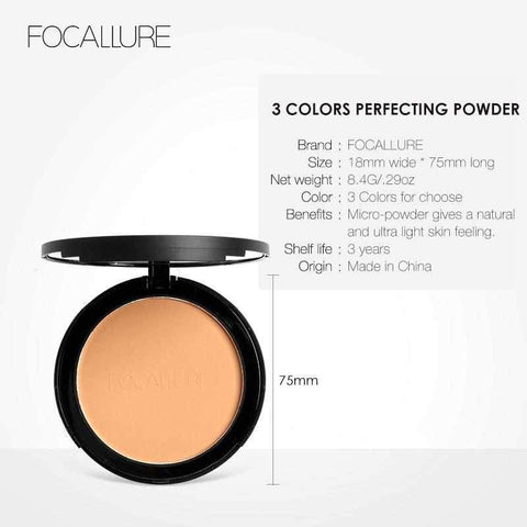 Image of 3 Colors New Fablous Pressed Powder
