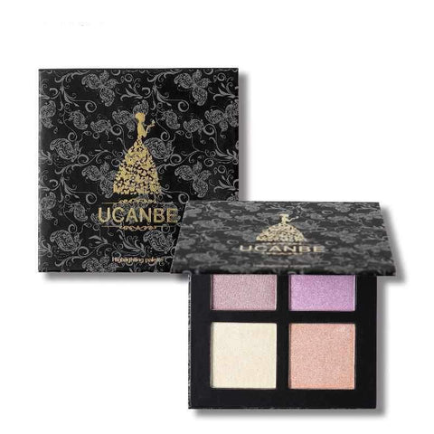Image of 4 Colors Highlighter Palette