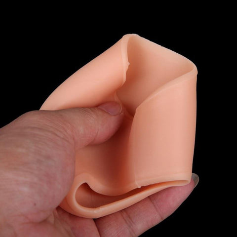 Image of Shock Silicone Protective Heel Cracked