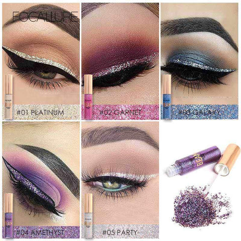 Image of 5 Colors Glitter Eyeliner