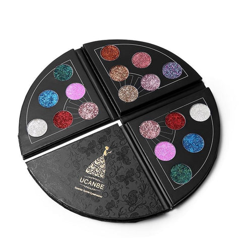 Image of 6 Colors Fan Shaped - Eyeshadow Palette