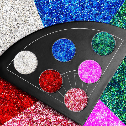 Image of 6 Colors Fan Shaped - Eyeshadow Palette