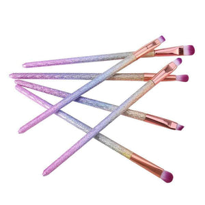 6 Makeup Brushes Set