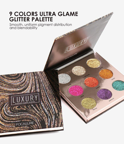 Image of LUXURY 9 Colors Eyeshadow Palette