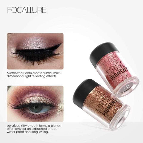 Image of 18 Colors Glitter Eye Shadow Powder