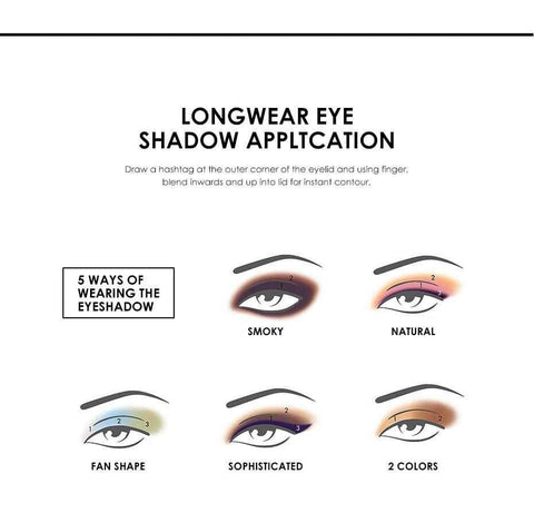 Image of 18 Colors Glitter Eye Shadow Powder