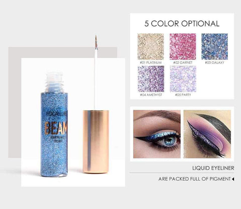 Image of 5 Colors Glitter Eyeliner