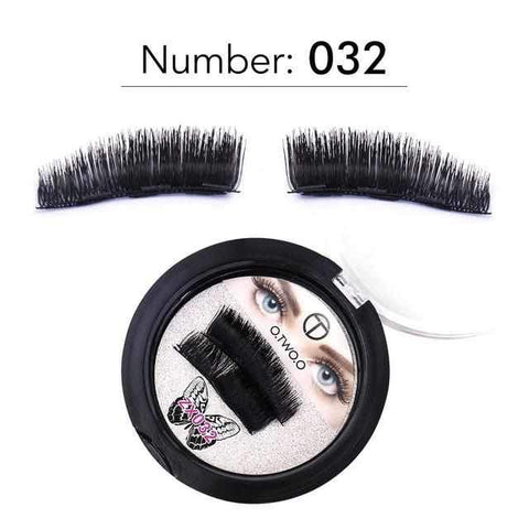 Image of 4pcs/Pair Magnetic Eyelashes 3D