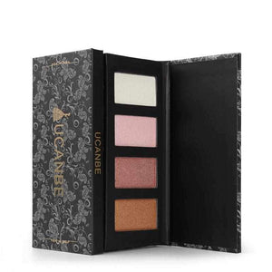 4 Eye Shadow Highlighter Palette