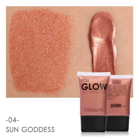 Image of 4 Colors Iluminator Glow Face Highlighter Cream