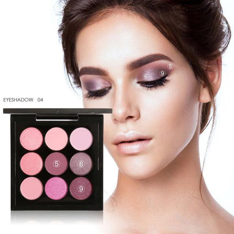 Image of 9 Colors Makeup Eyeshadow Palette