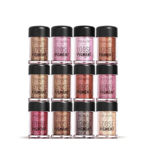 Image of 18 Colors Glitter Eye Shadow Powder