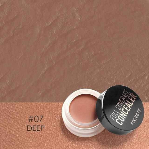 Image of 7 Colors Full Coverage Concealer Cream Makeup Primer