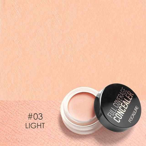 Image of 7 Colors Full Coverage Concealer Cream Makeup Primer
