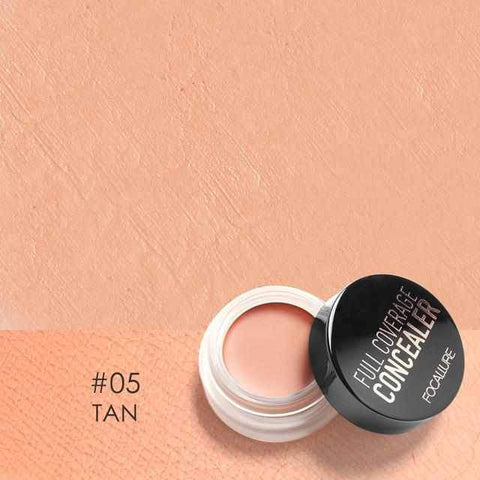 Image of 7 Colors Full Coverage Concealer Cream Makeup Primer