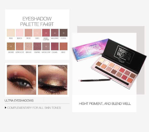 Image of Tropical Vacation & Everchanging Eyeshadows Palettes