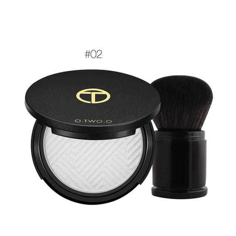 Image of 4 Colors Makeup Brush & Highlighter Set