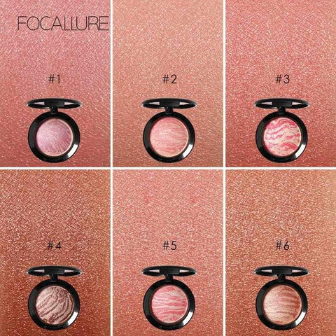 Image of 6 Colors Natural Face Pressed Blush BUY 2 GET 1 FREE