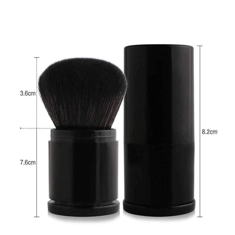 Image of Black Makeup Brush Powder