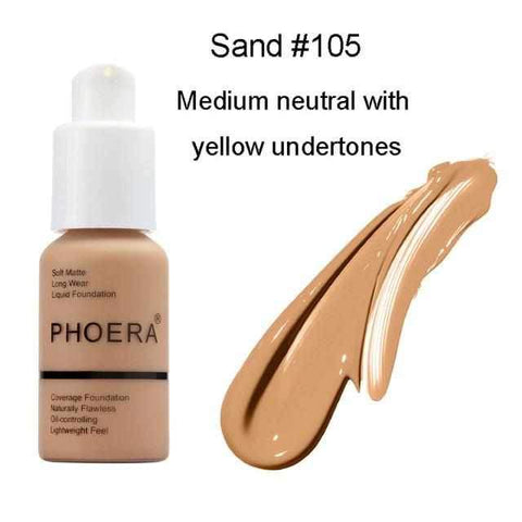 Image of PHOERA FULL COVERAGE LIQUID FOUNDATION