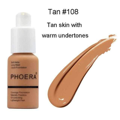Image of PHOERA FULL COVERAGE LIQUID FOUNDATION