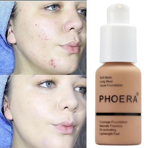 Image of PHOERA FULL COVERAGE LIQUID FOUNDATION