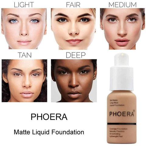 Image of PHOERA FULL COVERAGE LIQUID FOUNDATION