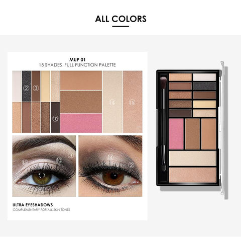 Image of 15 Colors Eyeshadow Palette