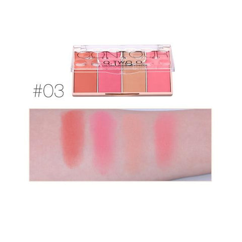 Image of 4 Colors Concealer Contour Palette