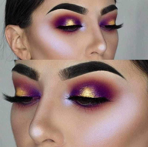 Image of Triangle Highlighter&Bronzer Makeup Set