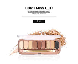 9 Colors Palette Eyeshadow With Brush