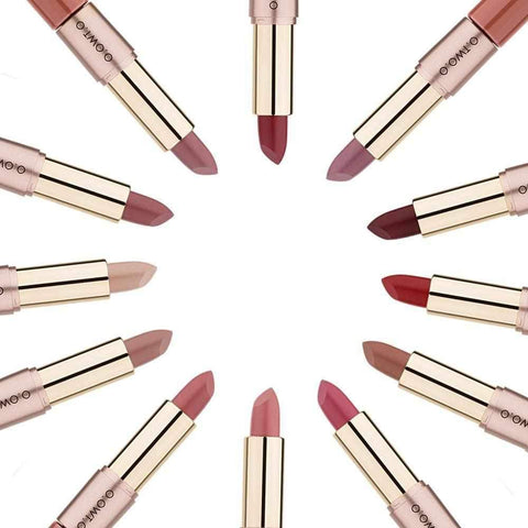 Image of 12pcs 2 in 1 Matte Lipstick/Lipgloss