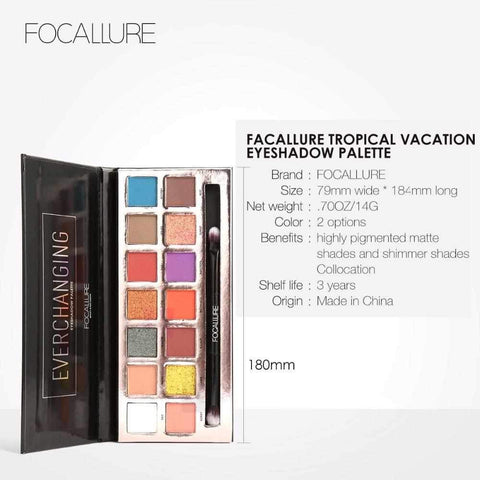 Image of Tropical Vacation & Everchanging Eyeshadows Palettes