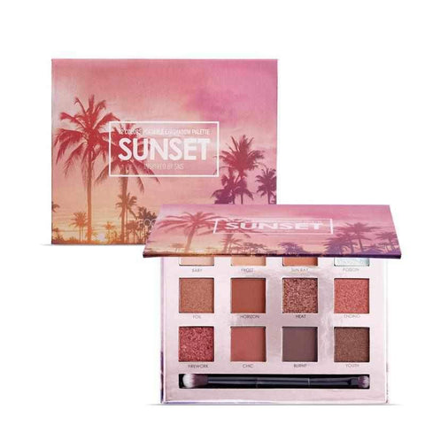 Image of SUNSET/BURNING Eyeshadow Palette 12 Colors