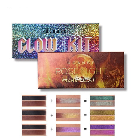 Image of Glow Kit Highlighter + Rose Night Eyeshadow