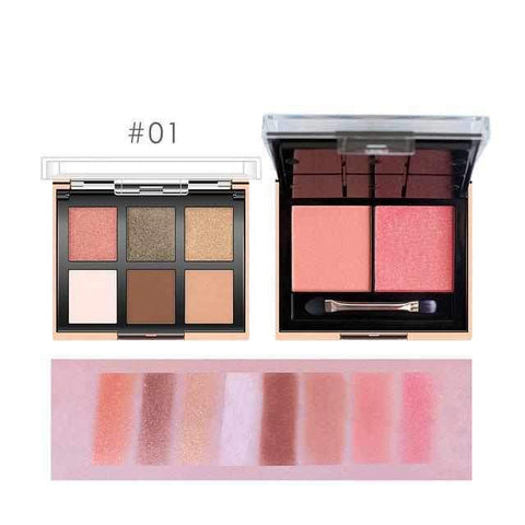 Image of Eyeshadow + 2 Colors Blusher Pallete