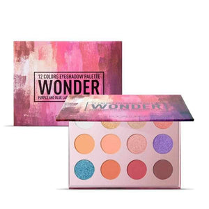 WONDER/NUDE/PINK Eyeshadow 12 Colors Matte-Shimmer