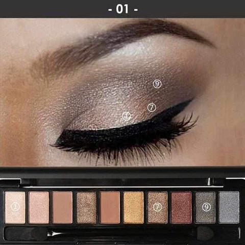 Image of 10 Colors Eyeshadow Set