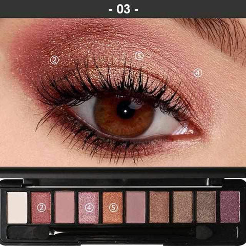 Image of 10 Colors Eyeshadow Set