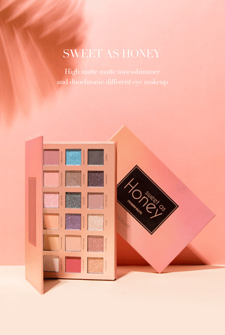 Image of SWEET AS HONEY Glitter Eyeshadow Palettes