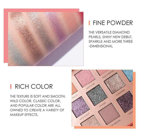 Image of SWEET AS HONEY Glitter Eyeshadow Palettes