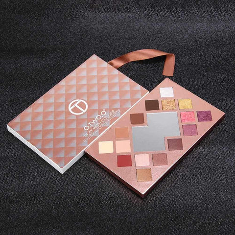 Image of Golden 16 Colors Eyeshadow Palette