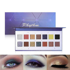 Rhythm Eyeshadow Palette 14 Colors
