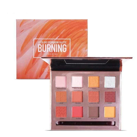 Image of Burning  12 Colors Eyeshadow High Quality