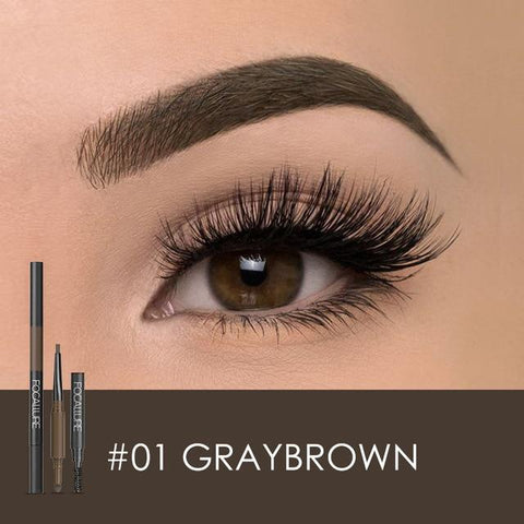 Image of NEW Eyebrow Pencil 3 in 1 Auto Brows Pen